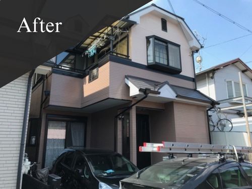 茨木市|屋根･外壁塗装[戸建約25坪]Y 施工後