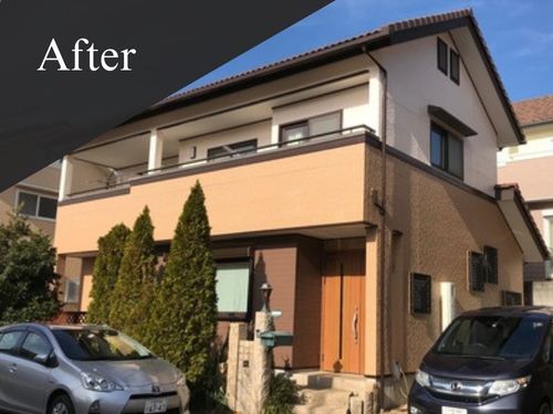 高槻市|屋根･外壁塗装[戸建約40坪]M 施工後