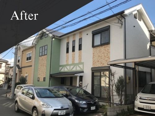 高槻市|屋根･外壁塗装[戸建約35坪]I 施工後