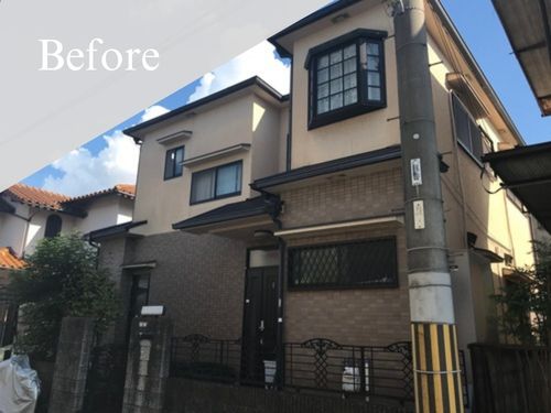 枚方市|屋根･外壁塗装[戸建約35坪]S 施工前