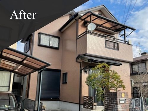 枚方市|屋根･外壁塗装[戸建約30坪]I 施工後