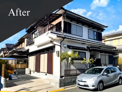高槻市|屋根･外壁塗装[戸建約30坪]I 施工後