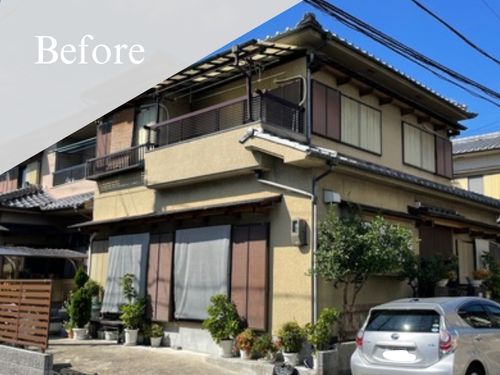 高槻市|屋根･外壁塗装[戸建約30坪]I 施工前