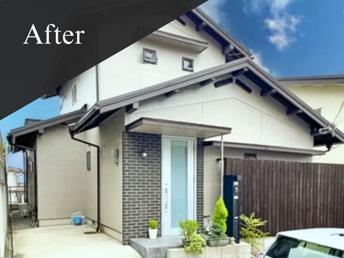 高槻市|外壁塗装[戸建約30坪]S 施工後