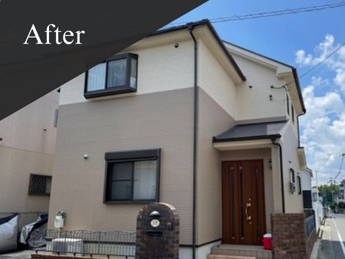 茨木市|屋根･外壁塗装[戸建約30坪]Q 施工後