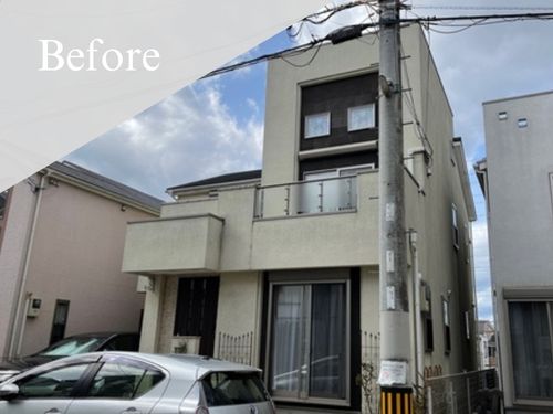 高槻市|屋根･外壁塗装[戸建約32坪]O 施工前