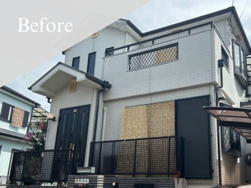 枚方市|屋根･外壁塗装[戸建約28坪]N 施工前