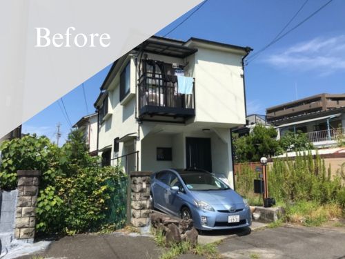 外壁塗装[戸建約28坪I]|高槻市 施工前