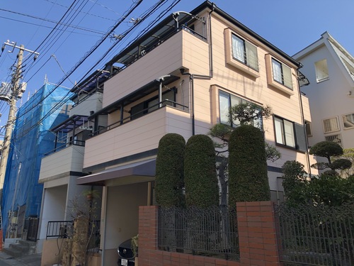 船橋市 外壁塗装　戸建 施工前